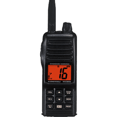 STANDARD HORIZON HX380 VHF-HH, 5 Watt, w/Land Mobile Channels