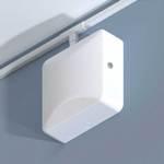 OBERON 1015-00 11 INCH ABS Surface Mount Lock Box with T-Bar Bracket for AP White Hinged Door - High quality product image showing OBERON 1015-00 11 INCH ABS Surface Mount Lock Box with T-Bar Bracket for AP White Hinged Door details and features
