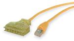 HUBBELL 6119PCL5 P-CORD CAT6 6-110/RJ45 YL 5FT - High quality product image showing HUBBELL 6119PCL5 P-CORD CAT6 6-110/RJ45 YL 5FT details and features