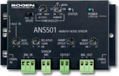 BOGEN ANS501 AMBIENT NOISE SENSOR W/ POWER SUPPLY AND MICROPHONE - High quality product image showing BOGEN ANS501 AMBIENT NOISE SENSOR W/ POWER SUPPLY AND MICROPHONE details and features