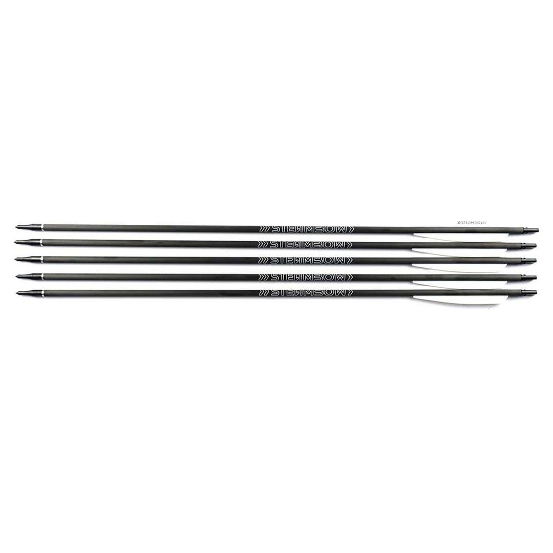 STEAMBOW 0000307 9120092210376 FENRIS carbon arrows Set of 5 pcs - The Twister Group product