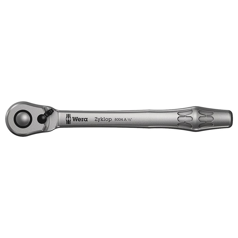 WERA 05004004001 Zyklop 1/4- Metal Ratchet - High quality product image showing WERA 05004004001 Zyklop 1/4- Metal Ratchet details and features