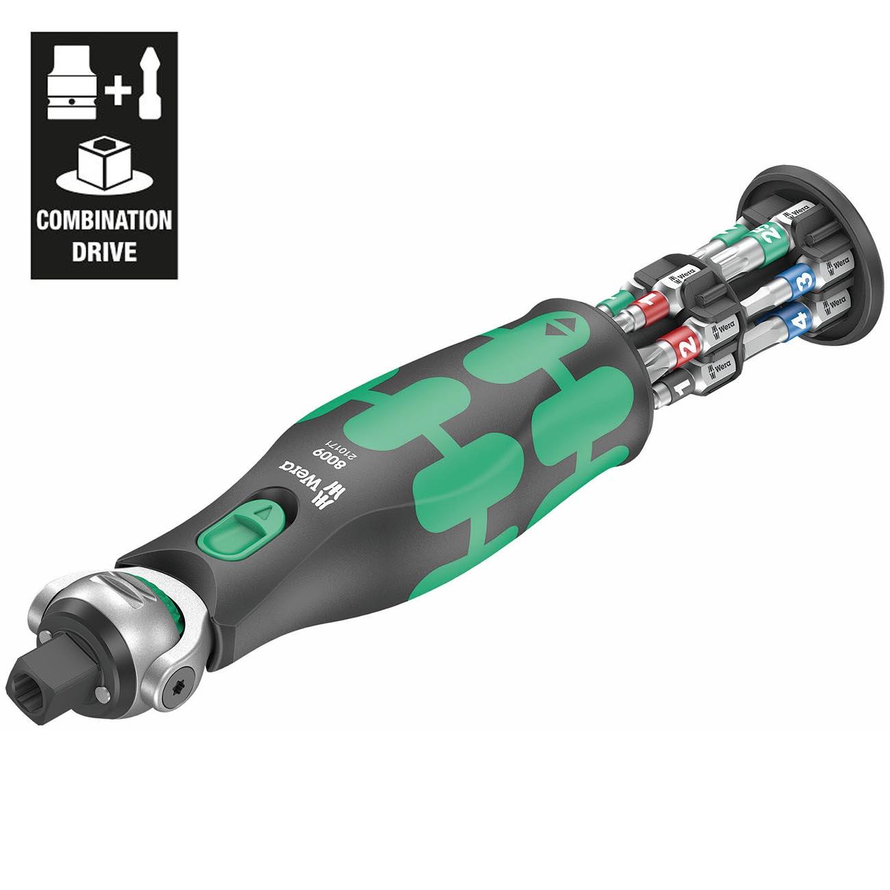 WERA 05004280001 Zyklop Pocket Set 1 - Compact Pocket Ratchet (13 piece) - High quality product image showing WERA 05004280001 Zyklop Pocket Set 1 - Compact Pocket Ratchet (13 piece) details and features