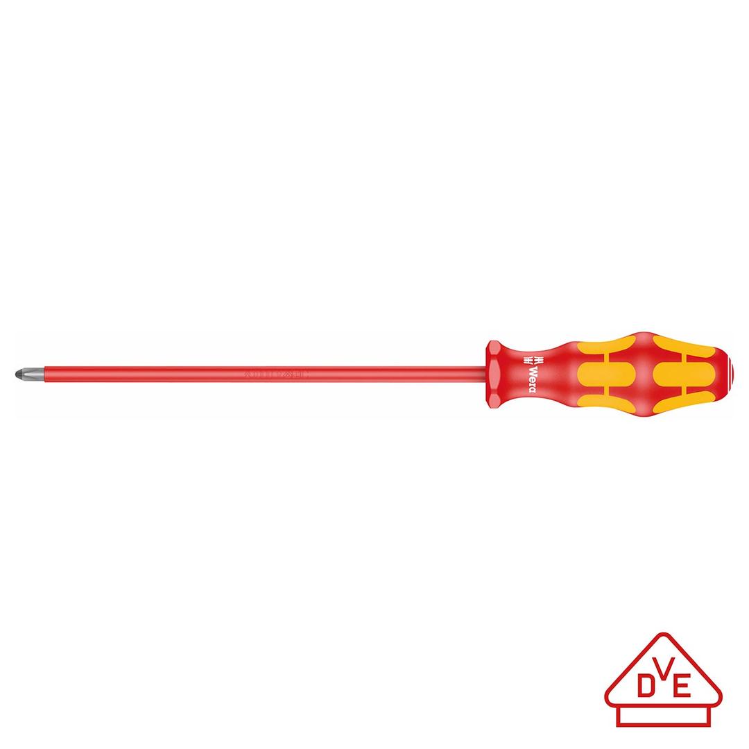 WERA 05006159001 Screwdriver: VDE Insulated Phillips PH #2 x 200mm - The Twister Group Tools product