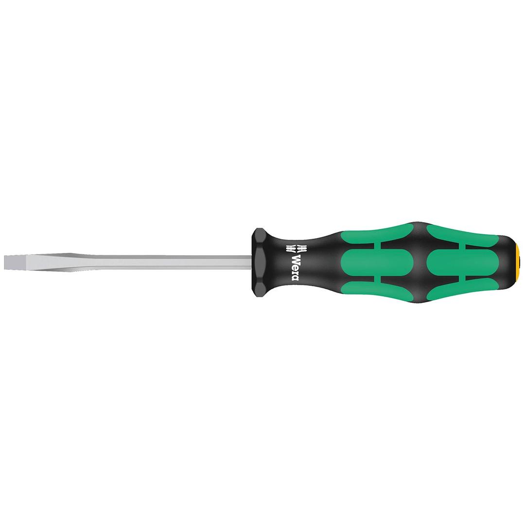 WERA 05007670001 Screwdriver: Slotted 3.5mm x 75mm (Without LaserTip) - The Twister Group Tools product