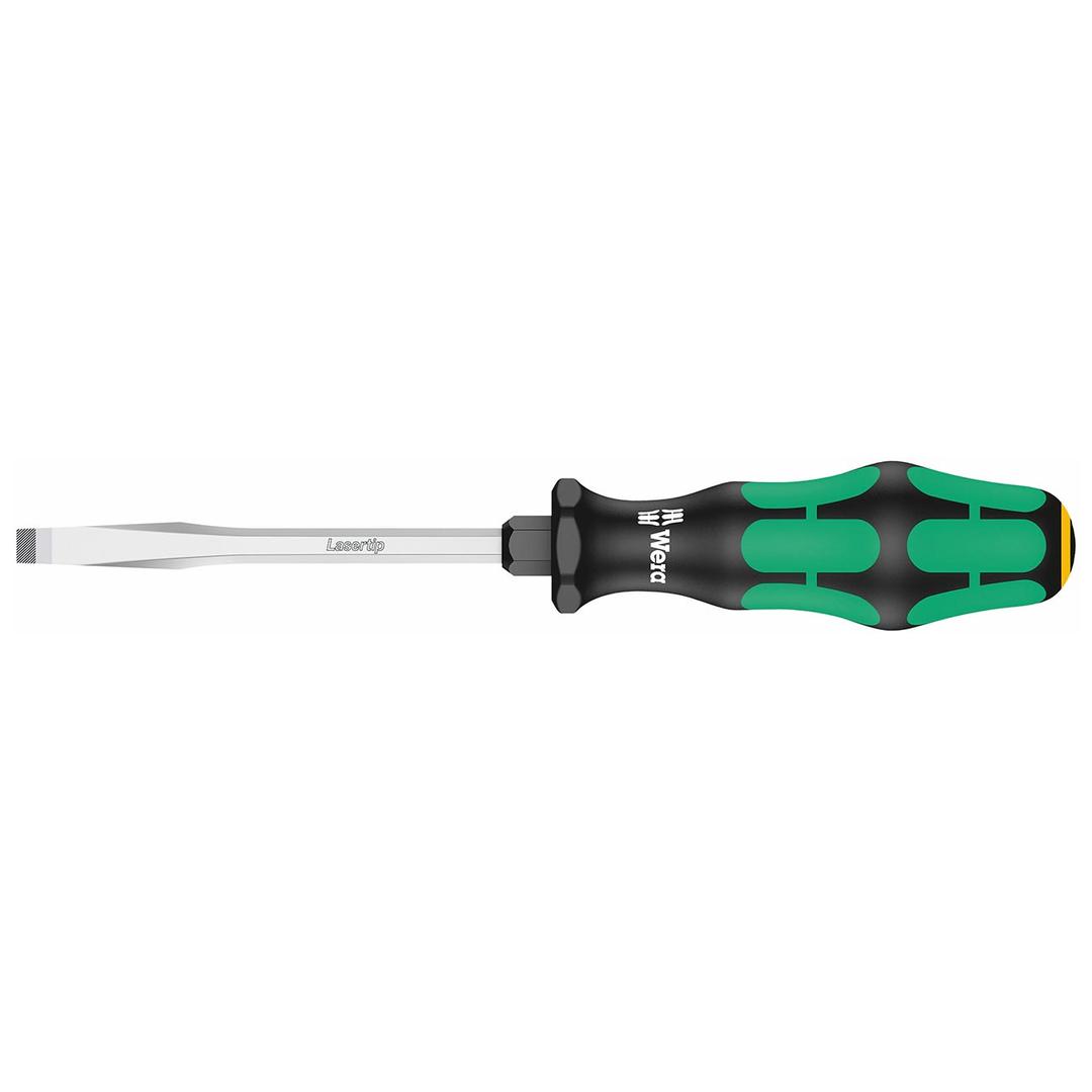 WERA 05007671001 Screwdriver: Slotted 0.8 x 90mm with Laser Tip - The Twister Group Tools product