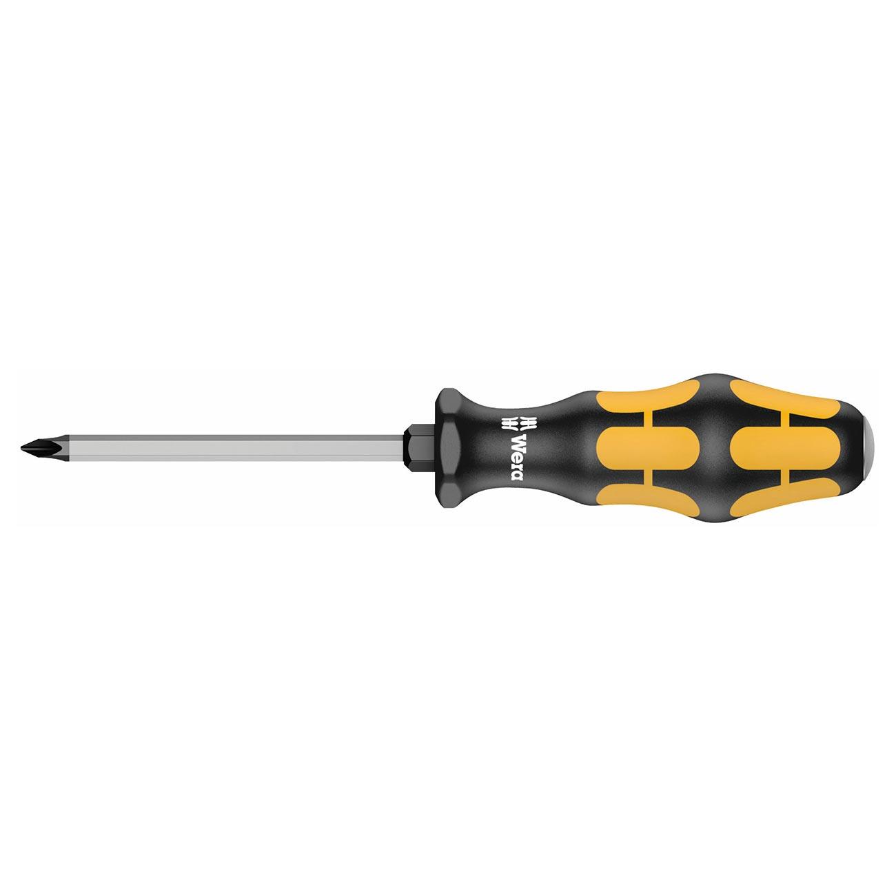 WERA 05017010001 Chiseldriver Screwdriver: Phillips PH #2 x 100mm (With Impact Cap) - High quality product image showing WERA 05017010001 Chiseldriver Screwdriver: Phillips PH #2 x 100mm (With Impact Cap) details and features