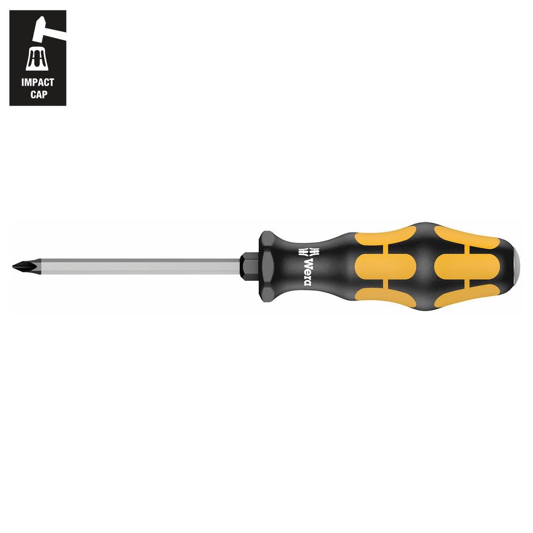 WERA 05017015001 Kraftform Chiseldriver Phillips Screwdriver - PH# 3 Head - The Twister Group Tools product