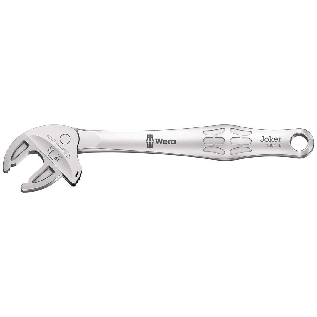 WERA 05020101001 Joker L Self-Setting Combination Wrench: 16 - 19mm 5/8 INCH - 3/4 INCH - The Twister Group Tools product