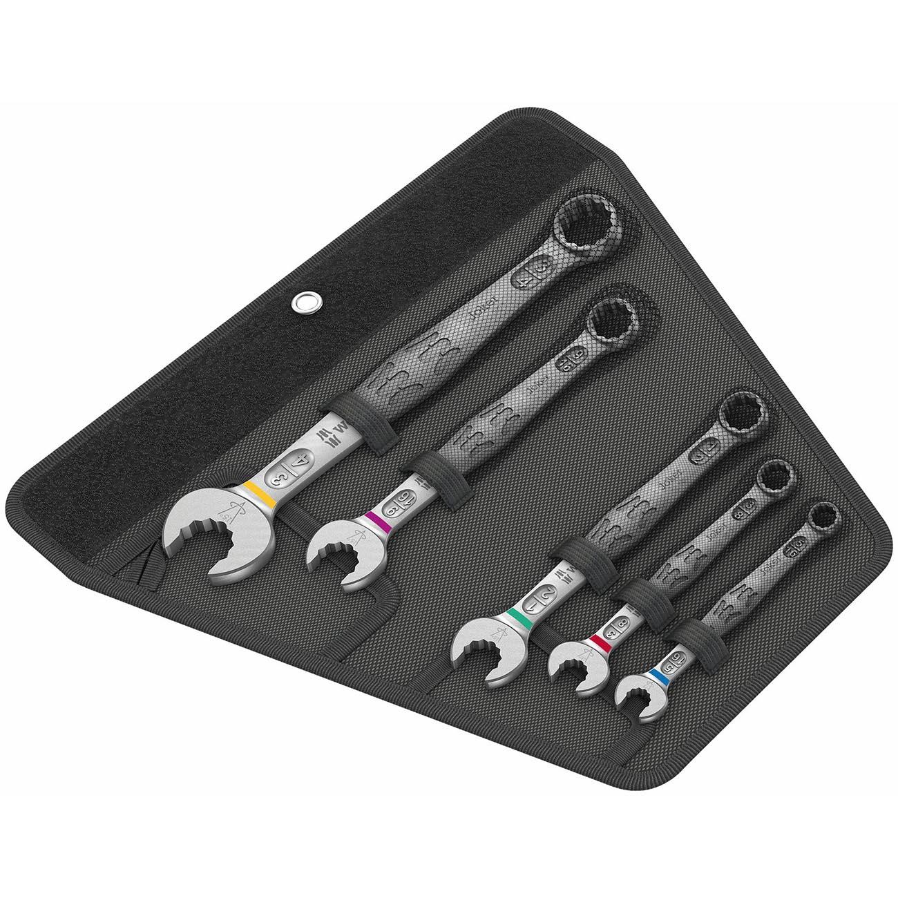WERA 05020240001 6003 Joker SAE Set-1 Combination Wrench Set (5 Piece) - High quality product image showing WERA 05020240001 6003 Joker SAE Set-1 Combination Wrench Set (5 Piece) details and features