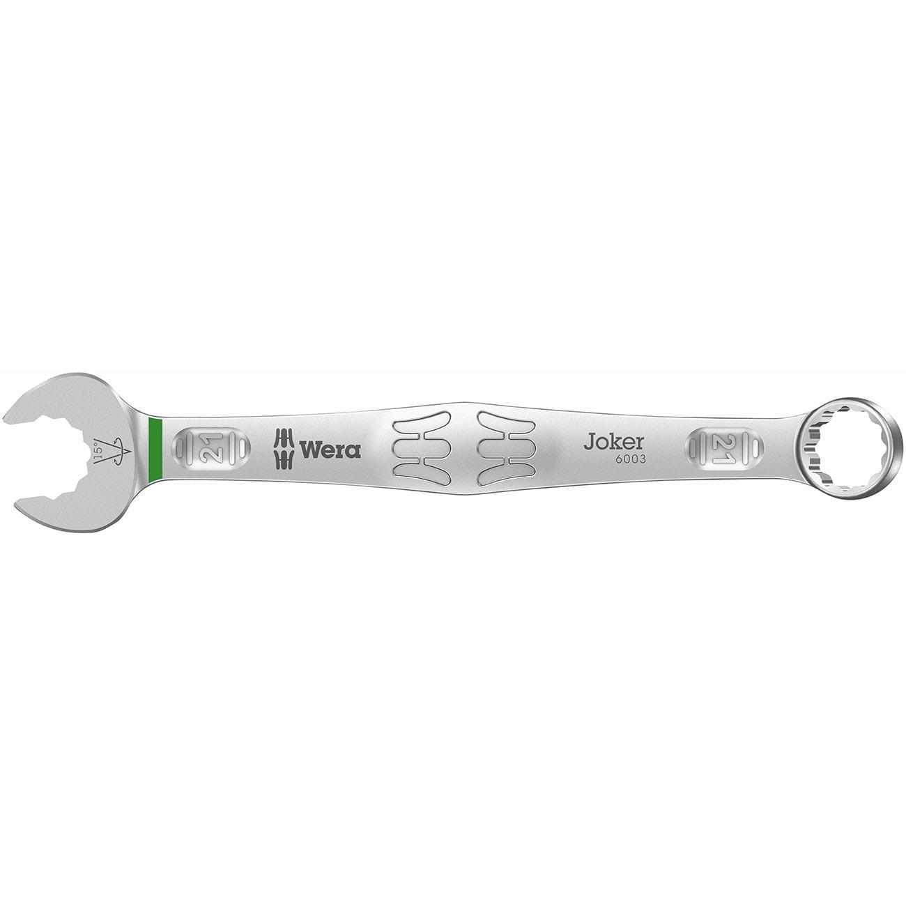WERA 05020501001 Joker Metric Combination Wrench 21 mm x 260 mm - High quality product image showing WERA 05020501001 Joker Metric Combination Wrench 21 mm x 260 mm details and features