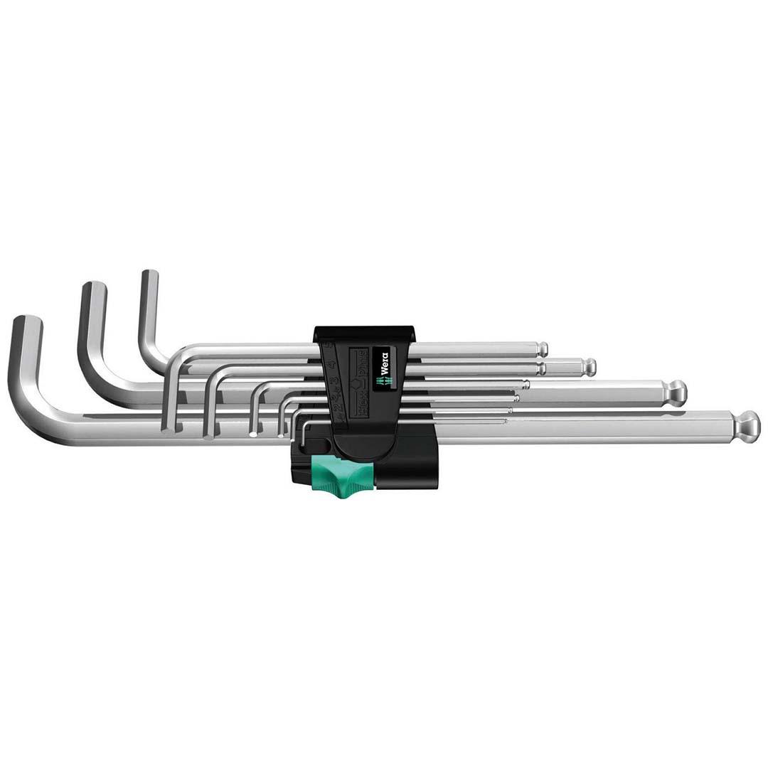 WERA 05022720001 Metric Allen Wrench Set Stainless Steel (9-Piece) - The Twister Group Tools product