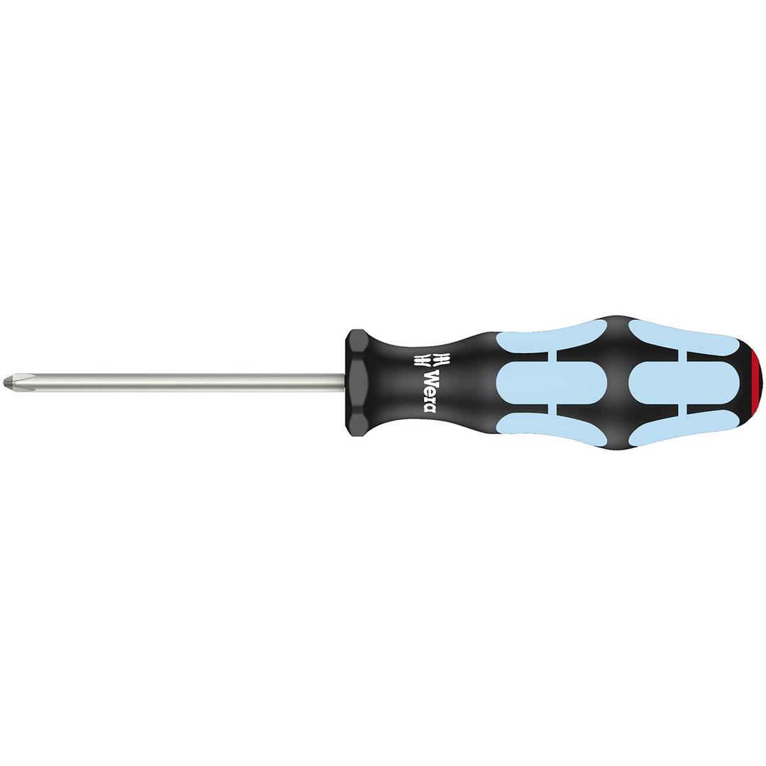 WERA 05032021001 Screwdriver: Phillips PH1 x 80mm - Stainless Steel (With Lasertip) - The Twister Group Tools product