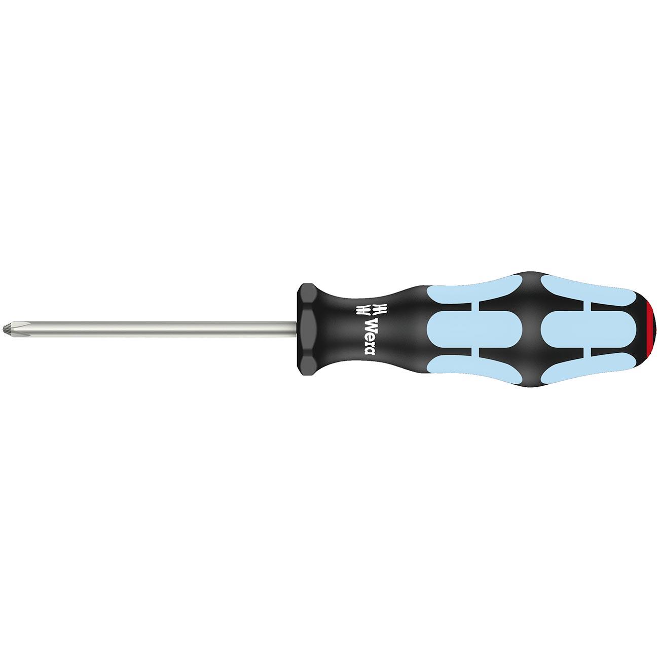 WERA 05032021001 Screwdriver: Phillips PH1 x 80mm - Stainless Steel (With Lasertip) - High quality product image showing WERA 05032021001 Screwdriver: Phillips PH1 x 80mm - Stainless Steel (With Lasertip) details and features