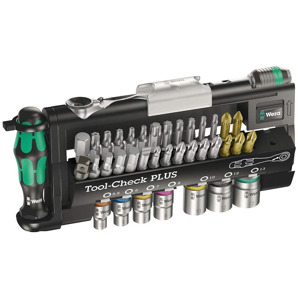 WERA 05056491001 SAE Socket/Bit Driver 39 Piece Set - High quality product image showing WERA 05056491001 SAE Socket/Bit Driver 39 Piece Set details and features