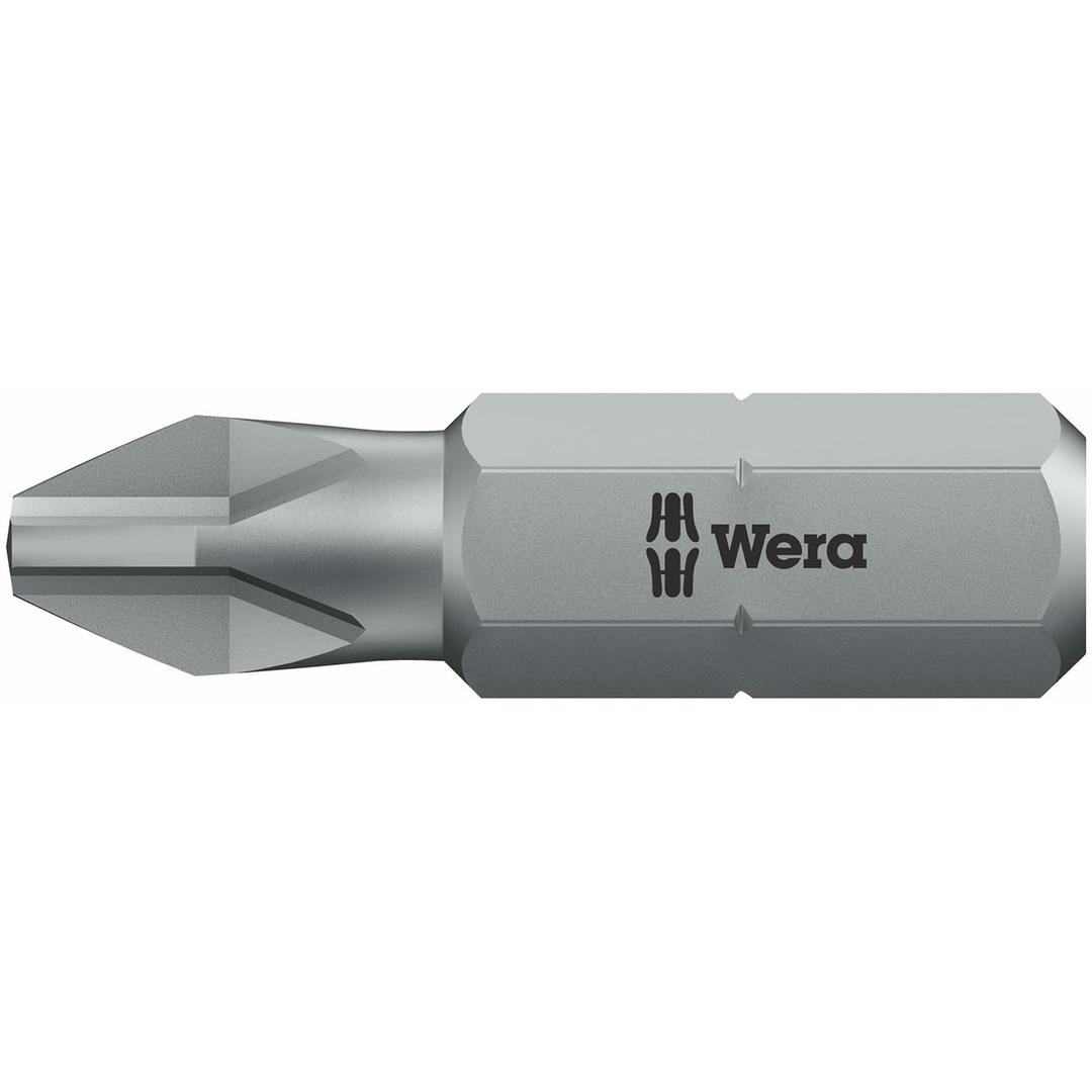 WERA 05056535001 Phillips PH #4 Bit - 1/4 INCH Drive - The Twister Group Tools product