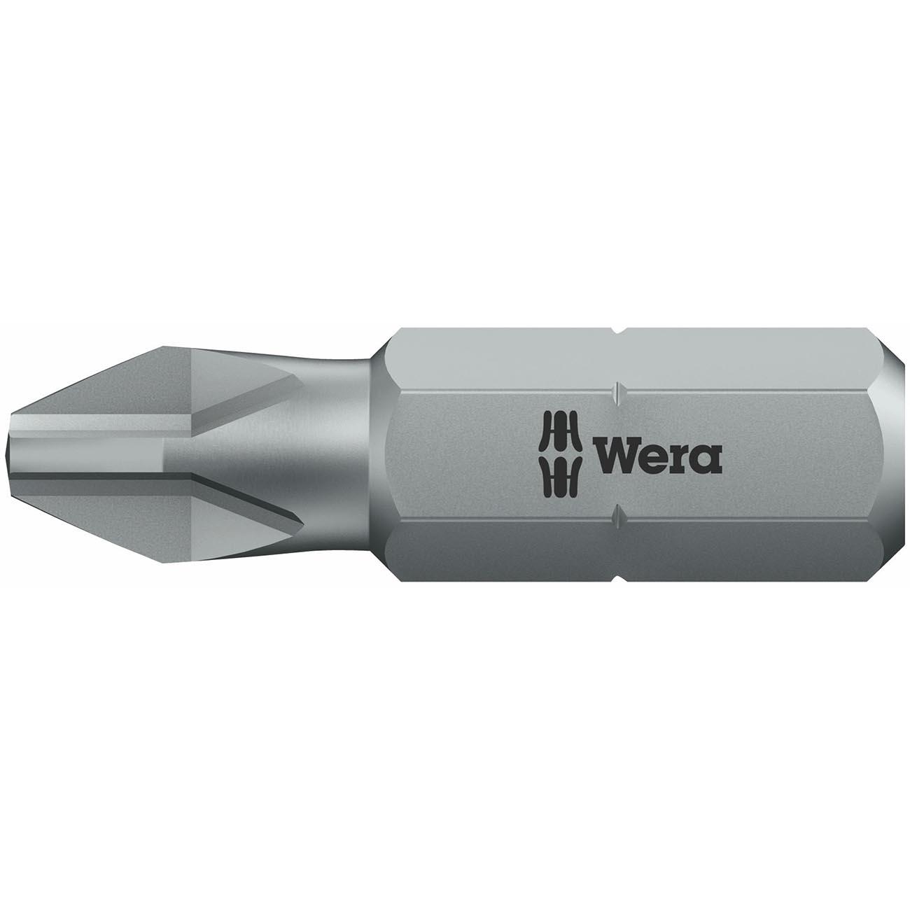 WERA 05056535001 Phillips PH #4 Bit - 1/4 INCH Drive - High quality product image showing WERA 05056535001 Phillips PH #4 Bit - 1/4 INCH Drive details and features