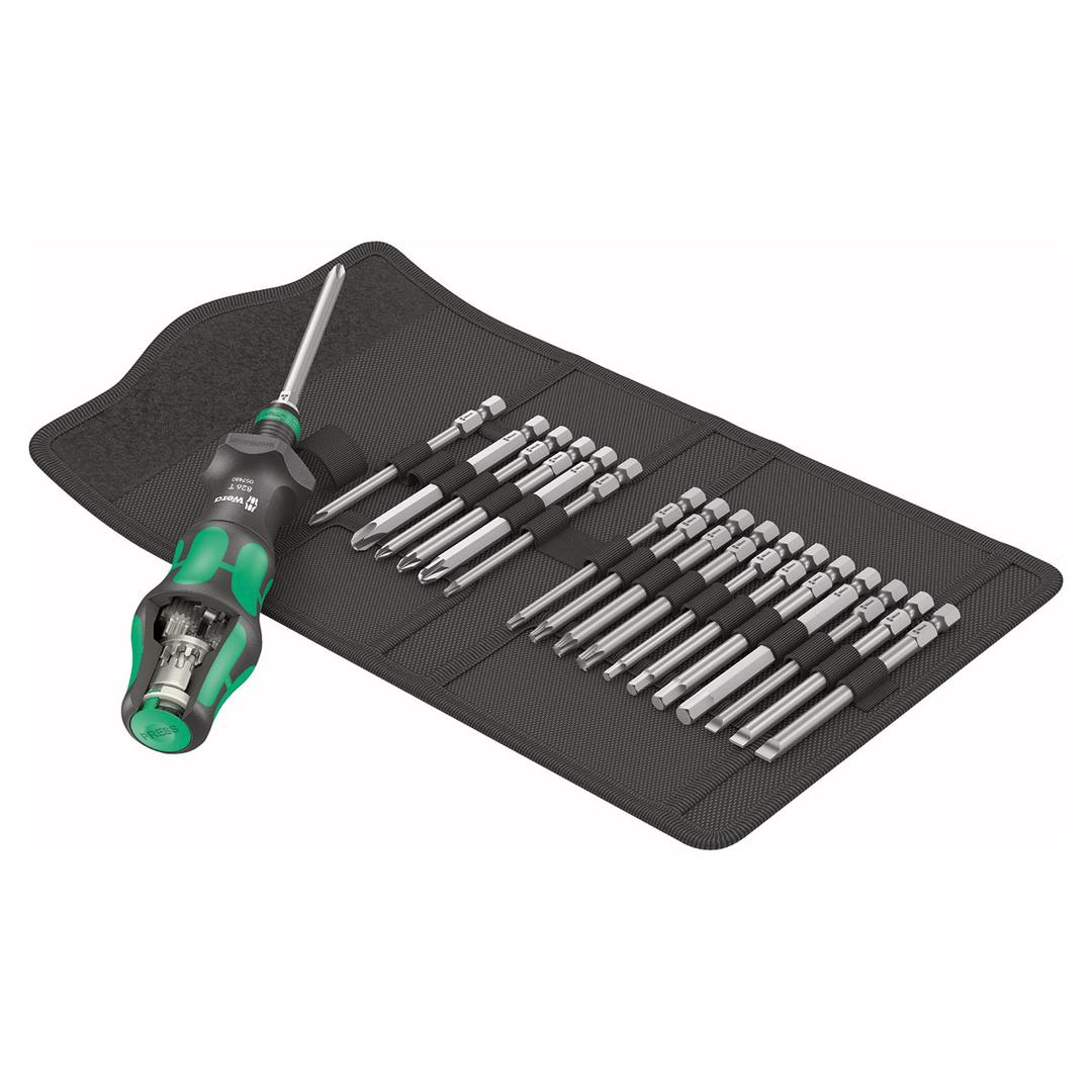 WERA 05057482001 Kompakt Turbo Bit Driver Set - 19 Piece Set - The Twister Group Tools product