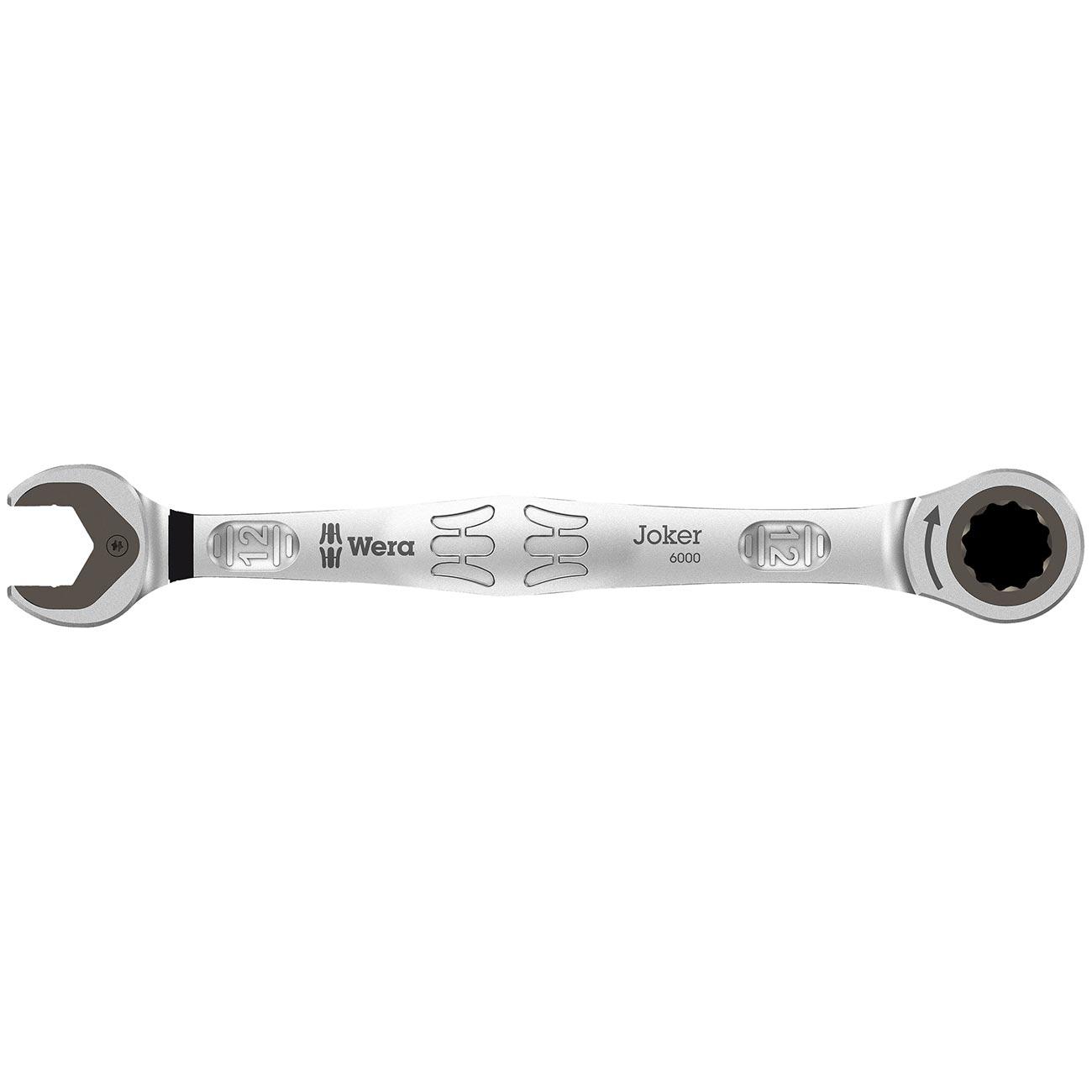 WERA 05073272001 Ratcheting Combination Wrench Joker 12x170.7mm - High quality product image showing WERA 05073272001 Ratcheting Combination Wrench Joker 12x170.7mm details and features