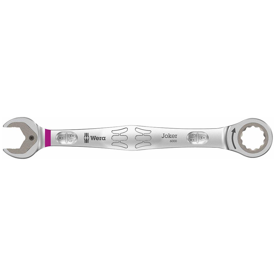 WERA 05073284001 JOKER 9/16 INCH Ratcheting Combination Wrench - High quality product image showing WERA 05073284001 JOKER 9/16 INCH Ratcheting Combination Wrench details and features