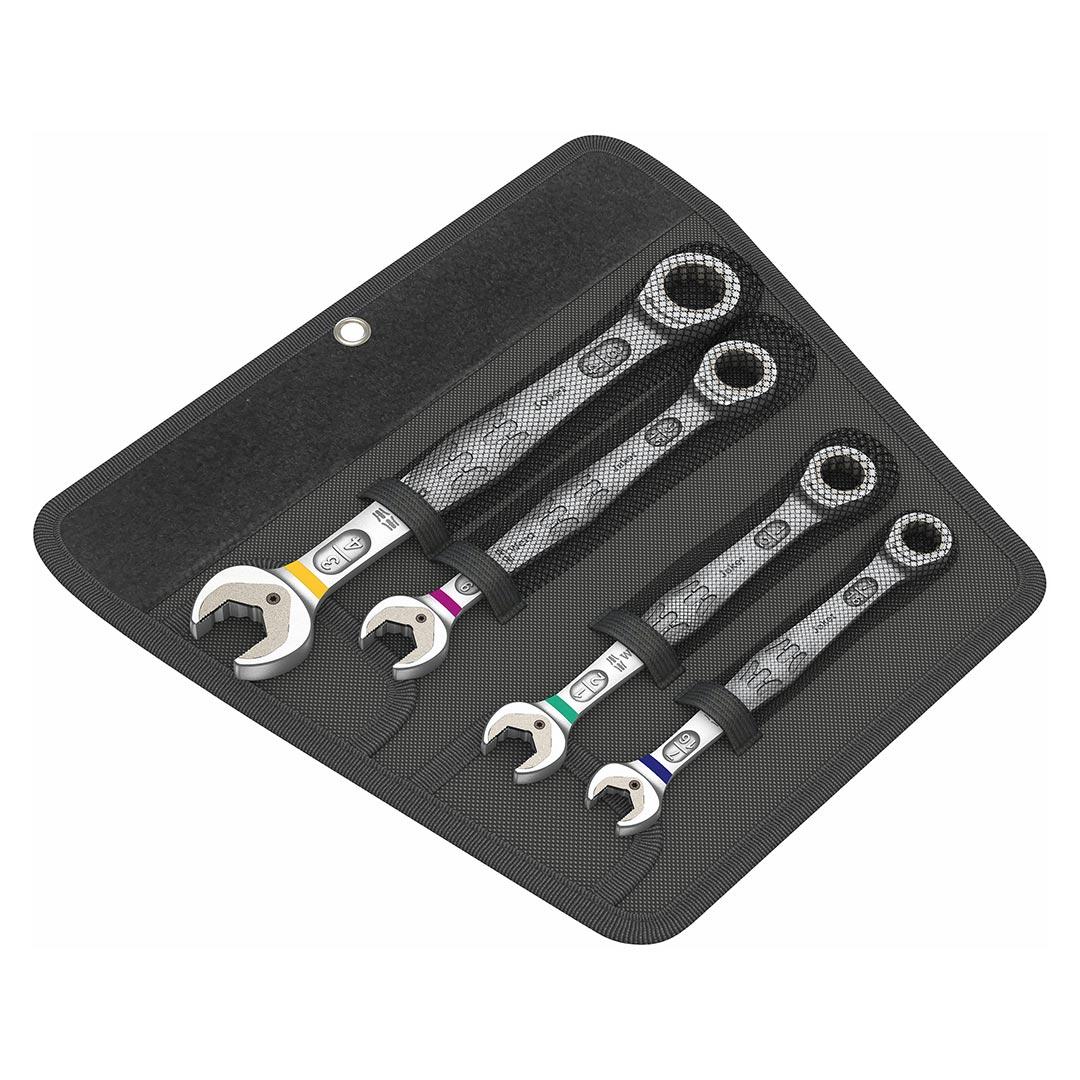 WERA 05073295001 JOKER SAE (Imperial) Ratcheting Combination Wrench (4-Piece Set) - High quality product image showing WERA 05073295001 JOKER SAE (Imperial) Ratcheting Combination Wrench (4-Piece Set) details and features