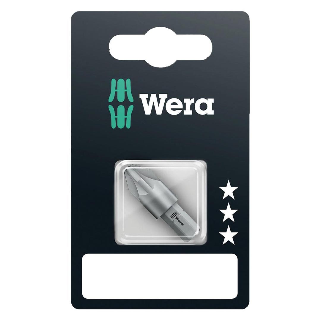 WERA 05073380001 Pozidriv PZ #4 Bit - 1/4 INCH Drive - The Twister Group Tools product