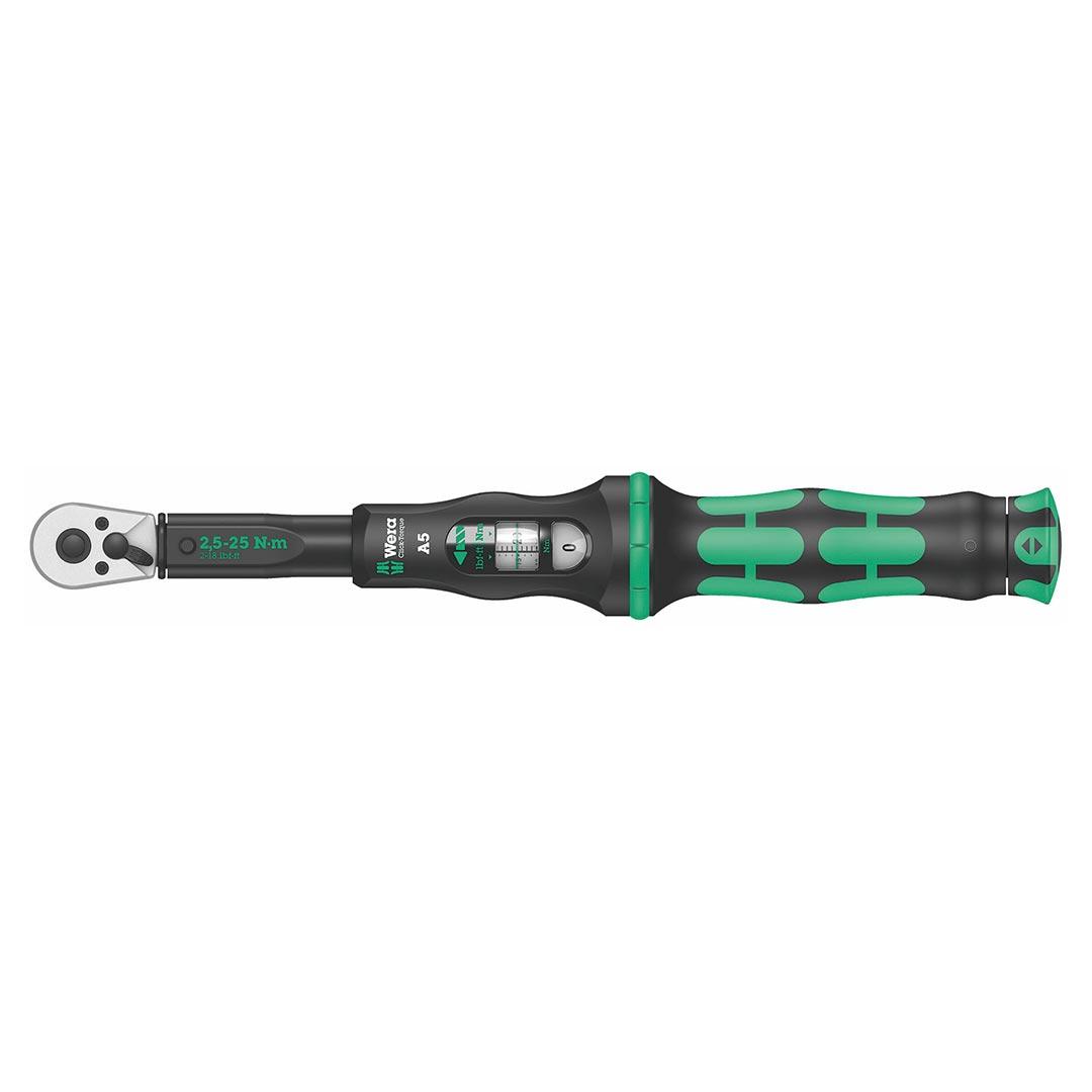 WERA 05075604001 Click-Torque Reversible 1/4 INCH Ratchet Wrench (NM Scale) - High quality product image showing WERA 05075604001 Click-Torque Reversible 1/4 INCH Ratchet Wrench (NM Scale) details and features