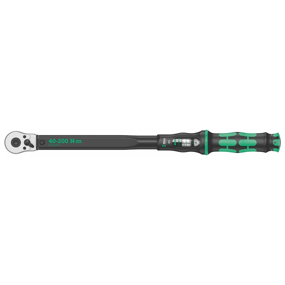 WERA 05075622001 Click-Torque 1/2 INCH Reversible Ratchet Wrench (NM Scale) - High quality product image showing WERA 05075622001 Click-Torque 1/2 INCH Reversible Ratchet Wrench (NM Scale) details and features