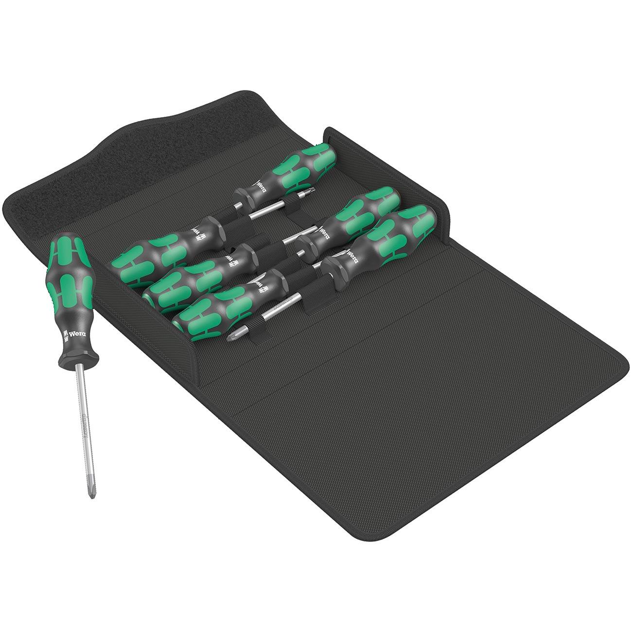 WERA 05105623001 Screwdriver Set in 2go Case (7-Piece Set) - High quality product image showing WERA 05105623001 Screwdriver Set in 2go Case (7-Piece Set) details and features