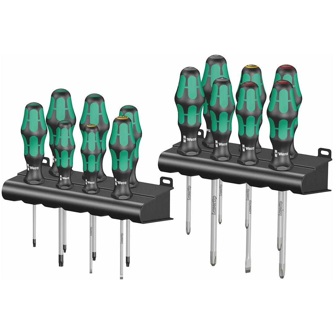 WERA 05105630001 KRAFTFORM Screwdriver Set with Racks (16-Piece Set) - High quality product image showing WERA 05105630001 KRAFTFORM Screwdriver Set with Racks (16-Piece Set) details and features