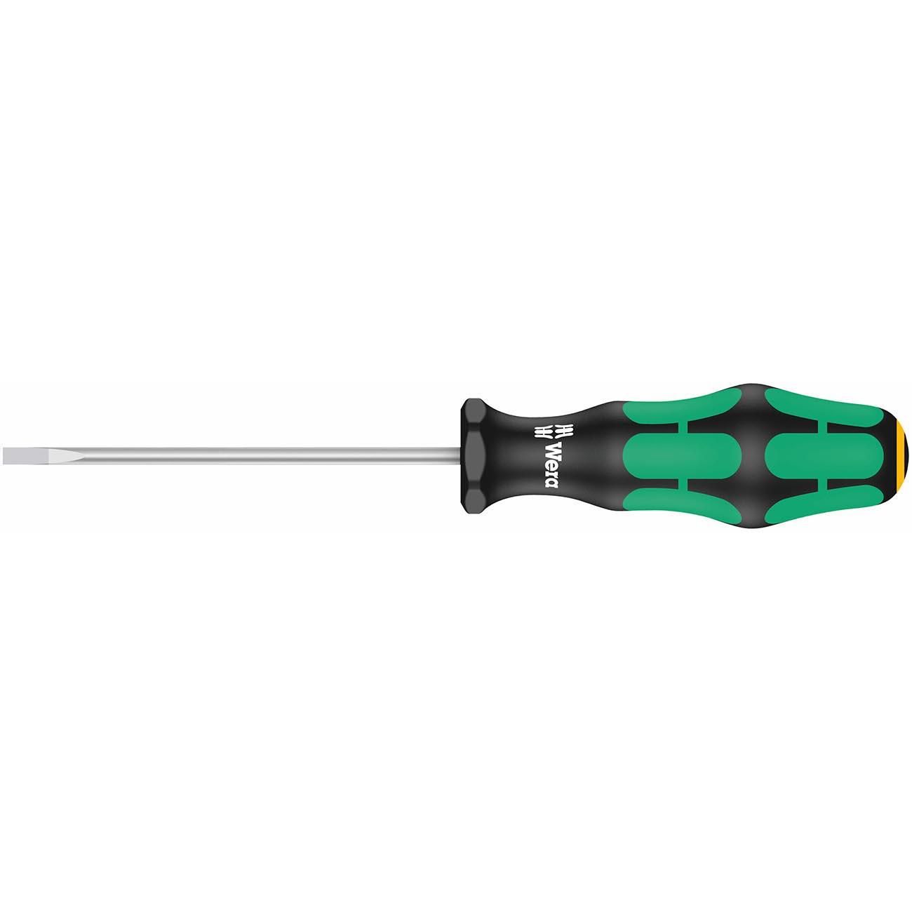 WERA 05110003001 Screwdriver: Slotted 3.5mm x 200mm - High quality product image showing WERA 05110003001 Screwdriver: Slotted 3.5mm x 200mm details and features