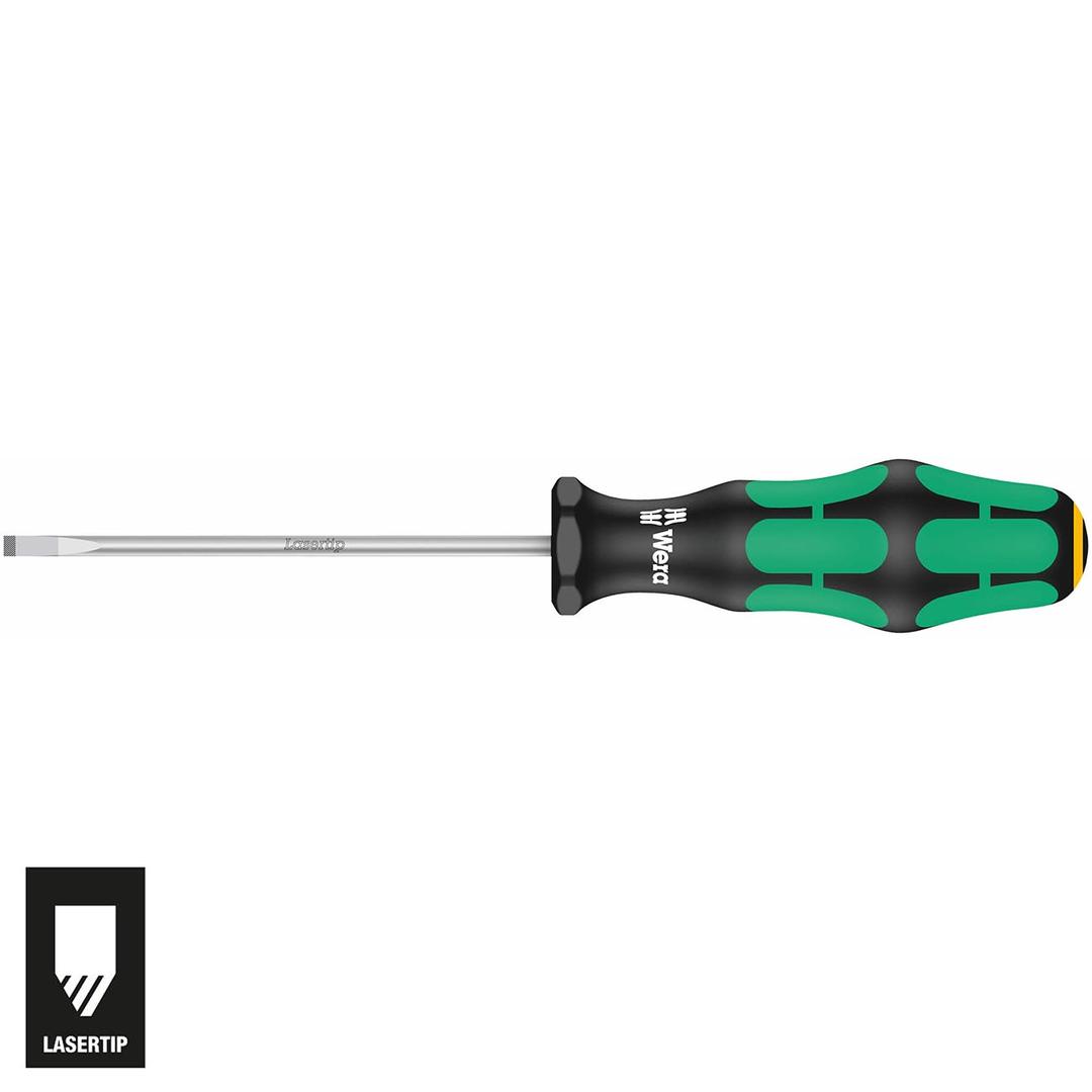 WERA 05110008001 Screwdriver: Slotted 5.5mm x 200mm (with Lasertip) - The Twister Group Tools product