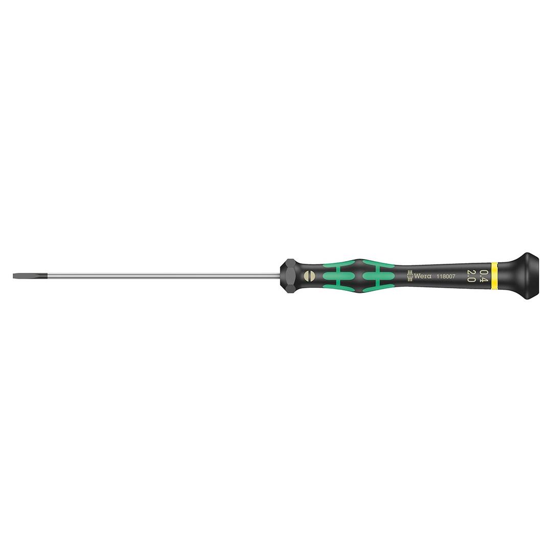 WERA 05117995001 Micro Electronics Precision Slotted Screwdriver - 3mm Head - The Twister Group Tools product
