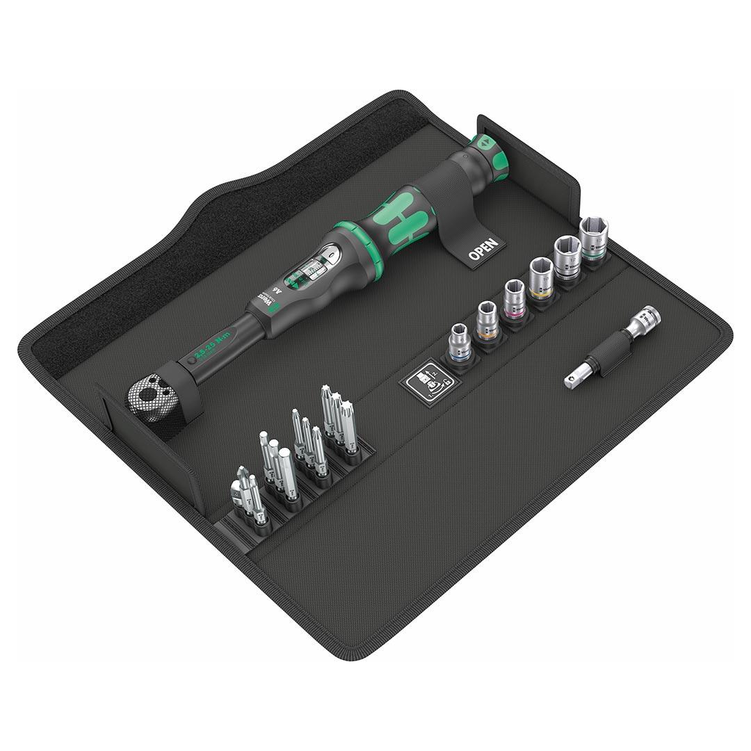 WERA 05130110001 Click-Torque 1/4 INCH Reversible Bit Wrench & Bit Set (20 Piece Set) - High quality product image showing WERA 05130110001 Click-Torque 1/4 INCH Reversible Bit Wrench & Bit Set (20 Piece Set) details and features