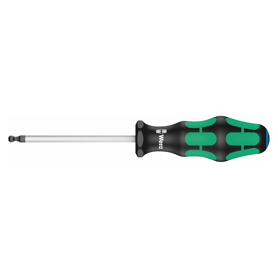 WERA 05138070001 Screwdriver: Hex 2.5mm x 100mm (with Ball End) - The Twister Group Tools product