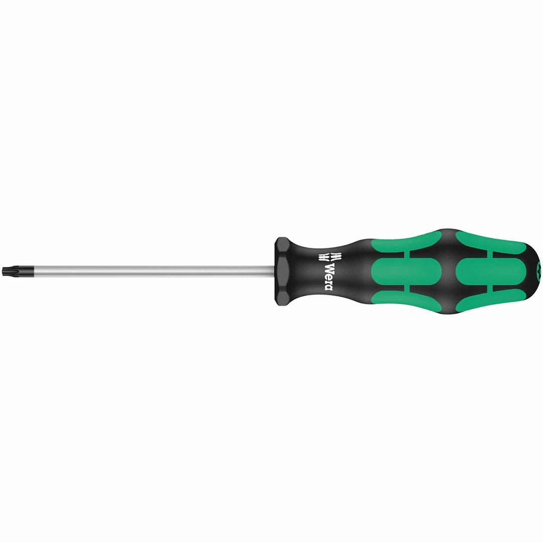 WERA 05138268001 Screwdriver: Tamper-Proof Torx BO TX #10 x 300mm (with Bore Hole) - The Twister Group Tools product