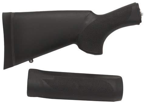 HOGUE 08732 Remington 870 12 Gauge OverMolded Shotgun Stock kit w forend 12inch LOP Black - The Twister Group Tools product