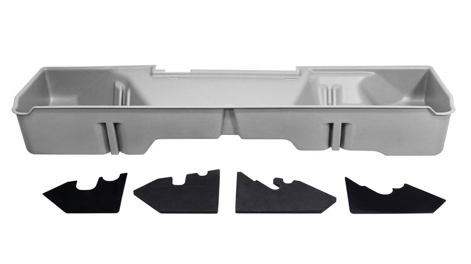 DU-HA 10043 Underseat Storage Gun Case 07-13 GMC & Chevy Light Gray - High quality product image showing DU-HA 10043 Underseat Storage Gun Case 07-13 GMC & Chevy Light Gray details and features