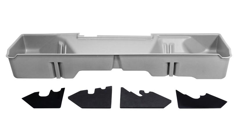 DU-HA 10043 Underseat Storage Gun Case 07-13 GMC & Chevy Light Gray