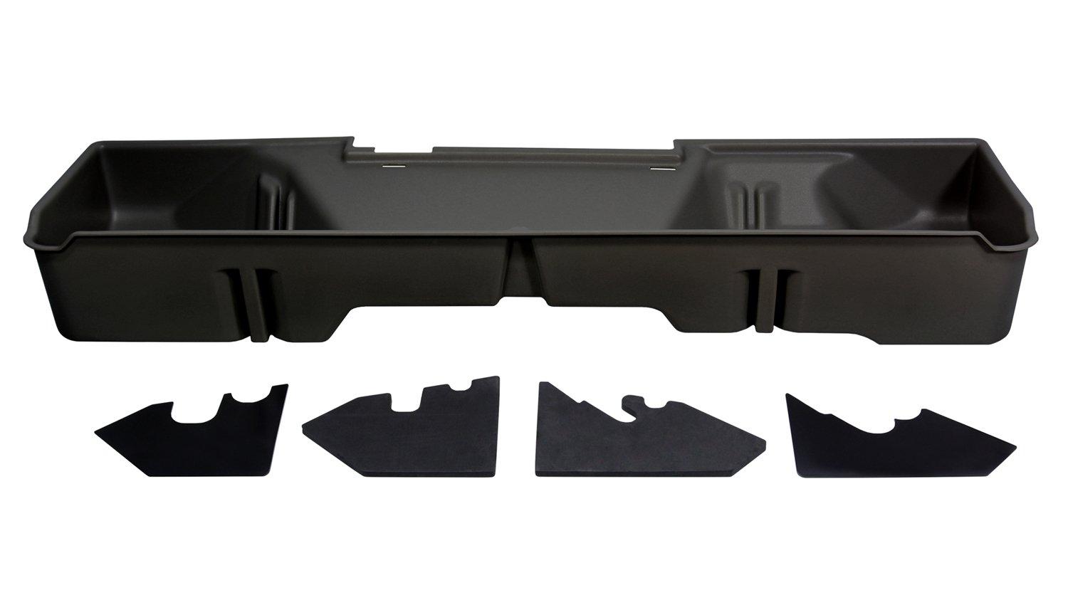 DU-HA 10045 Underseat Storage Gun Case 07-13 GMC & Chevy Ext. Cab Dark Gray - High quality product image showing DU-HA 10045 Underseat Storage Gun Case 07-13 GMC & Chevy Ext. Cab Dark Gray details and features