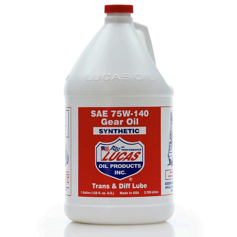 LUCAS OIL 10122 Synthetic SAE 75W 140 Trans Diff Lube 1 Gallon