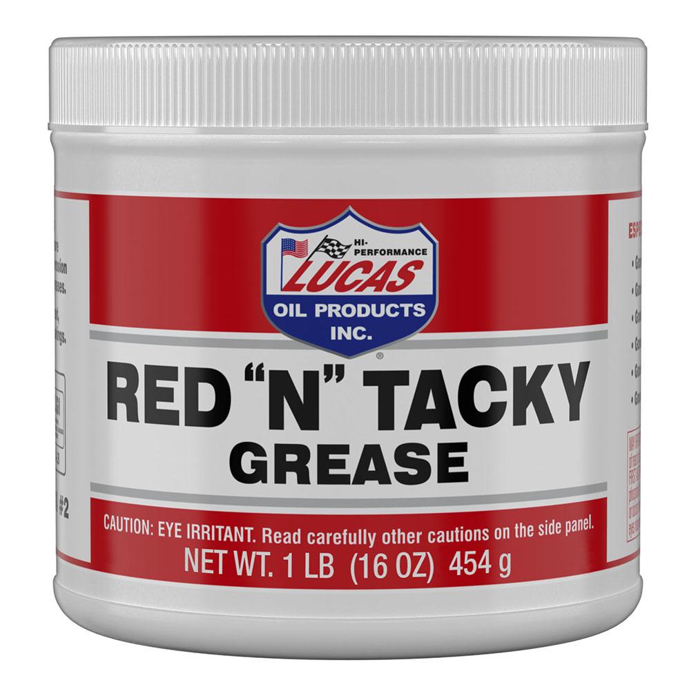 LUCAS OIL 10574 Red N Tacky Grease 1lb Tub - The Twister Group Tools product