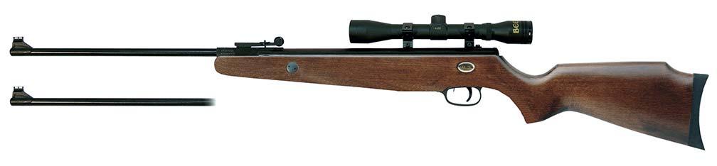 BEEMAN 1073GP Grizzly X2 Gas Ram Dual Caliber Air Rifle Combo 4 x 32 scope - High quality product image showing BEEMAN 1073GP Grizzly X2 Gas Ram Dual Caliber Air Rifle Combo 4 x 32 scope details and features