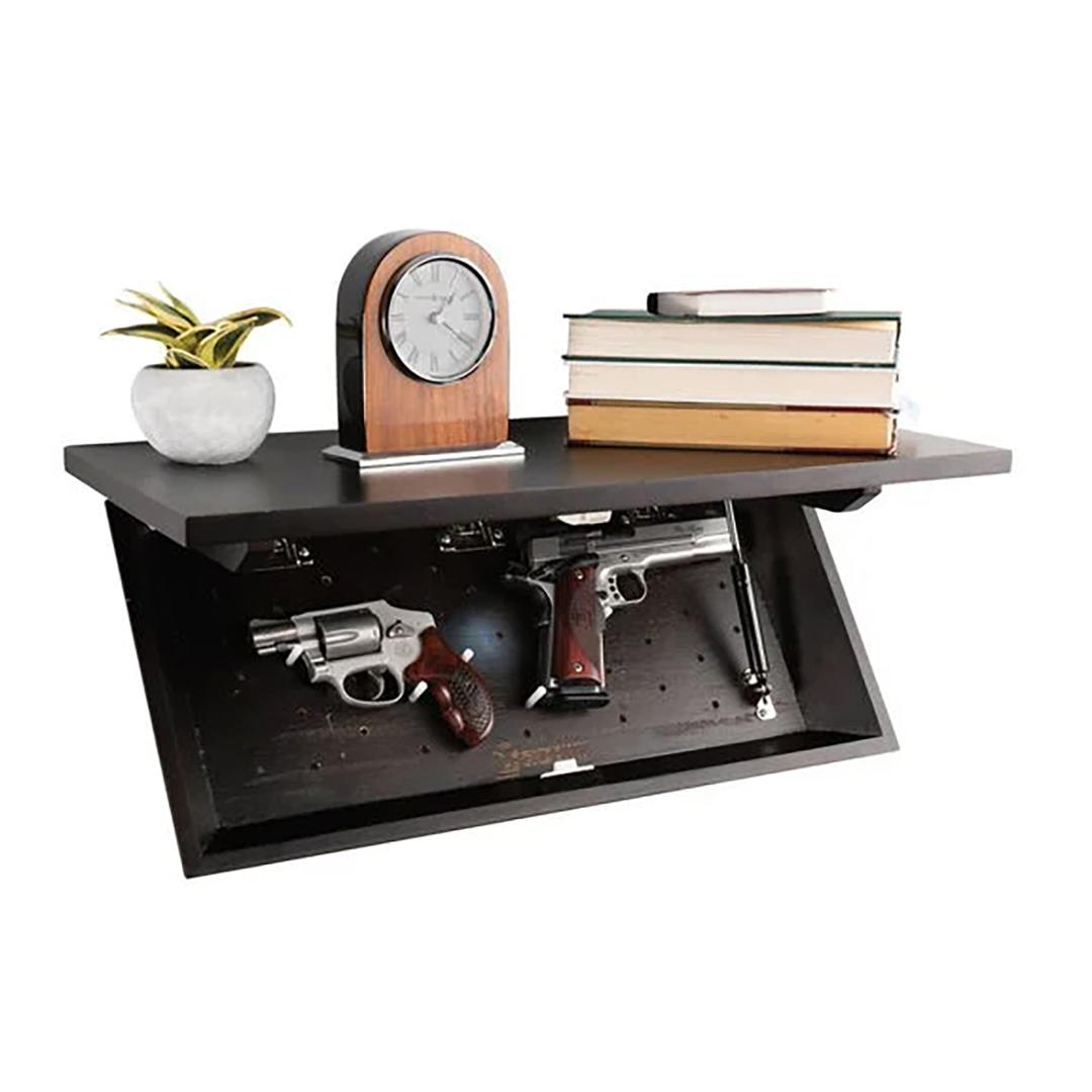 LOCKDOWN 1117248 In-Plain-Sight Shelf - Dark Walnut - The Twister Group Tools product