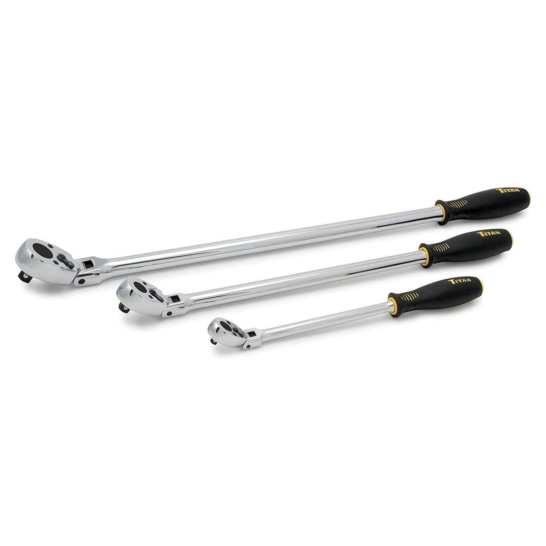 TITAN 11303 Extra Long Ratchet Set (3-Piece Set) - The Twister Group Tools product