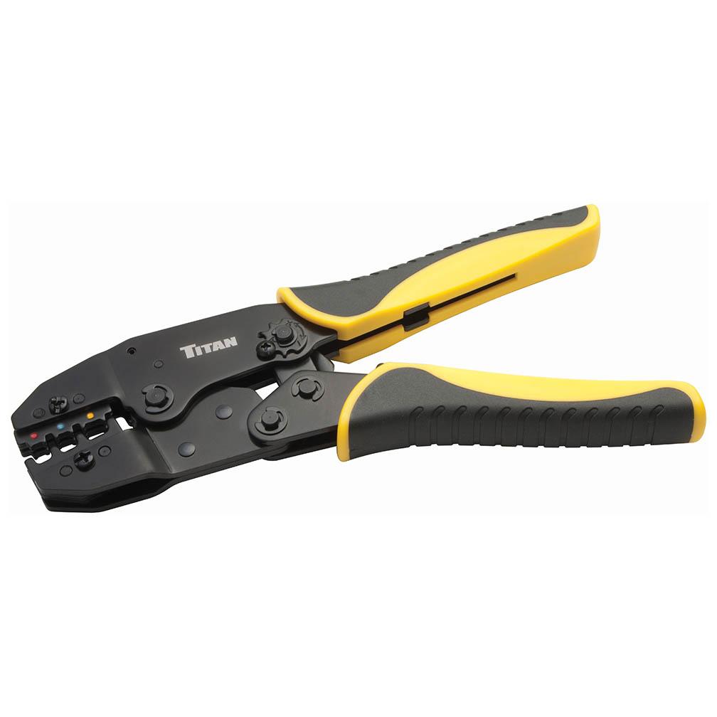 TITAN 11477 Tool Ratcheting Wire Terminal Crimper - The Twister Group Tools product