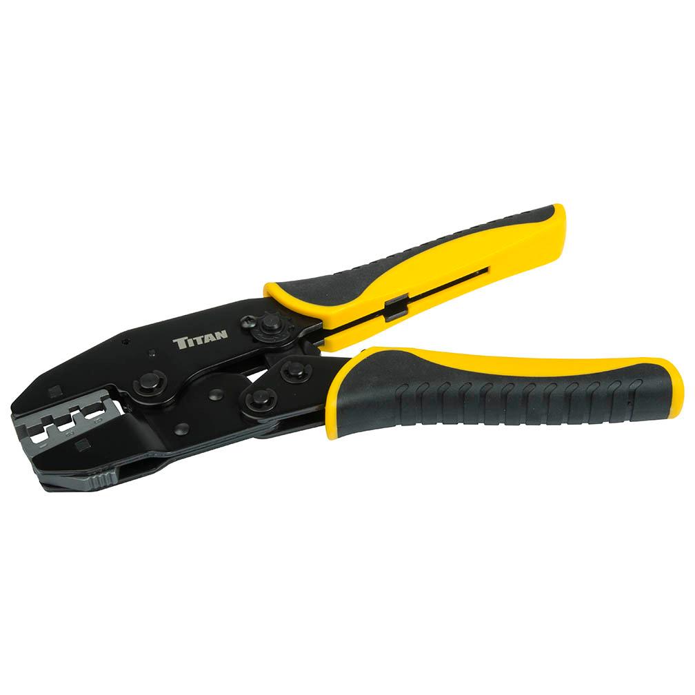 TITAN 11955 Tool Ratcheting Heat Shrink Terminal Crimper - The Twister Group Tools product