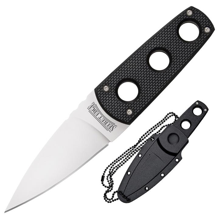 COLD STEEL 11SDT Secret Edge Neck Knife 3-1/2 INCH Plain Edge Blade - High quality product image showing COLD STEEL 11SDT Secret Edge Neck Knife 3-1/2 INCH Plain Edge Blade details and features