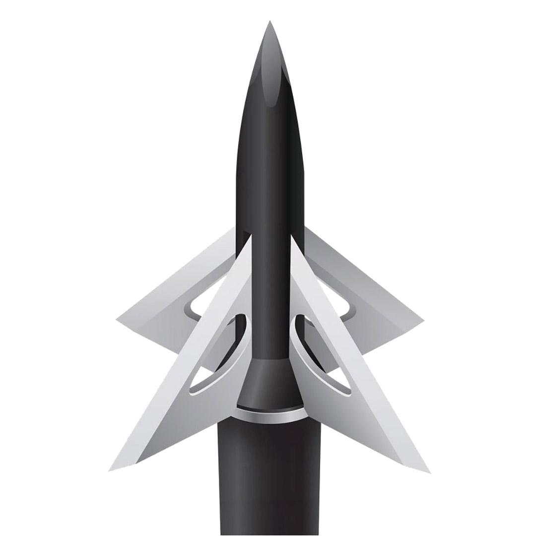 SLICK TRICK 15STGT2-100 100 Grain GrizzTrick 2 Broadheads - Pack of 4 - The Twister Group Tools product
