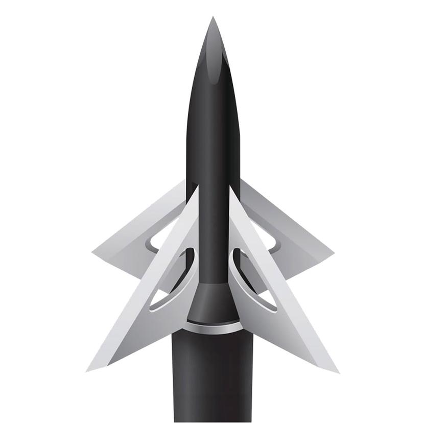 SLICK TRICK 15STGT2-100 100 Grain GrizzTrick 2 Broadheads - Pack of 4